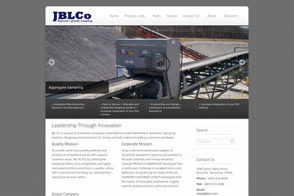 Ecobiz theme site design template sample