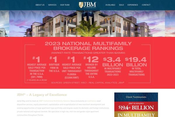 Brooklyn theme site design template sample