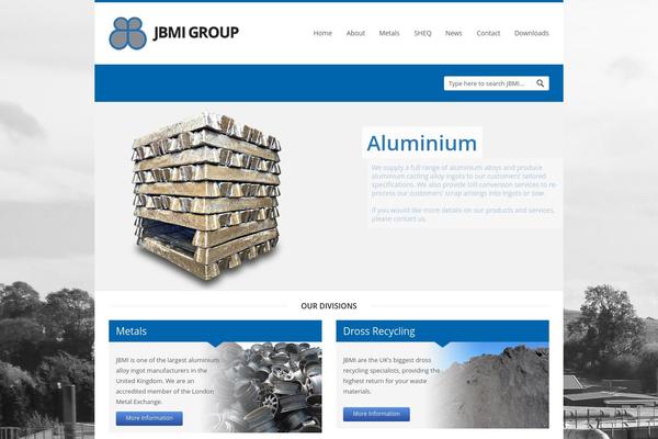 Extensio theme site design template sample