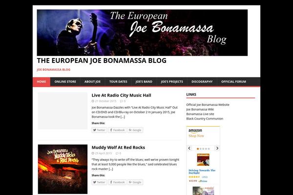 MH Magazine lite theme site design template sample