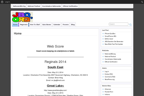 Suffusion theme site design template sample