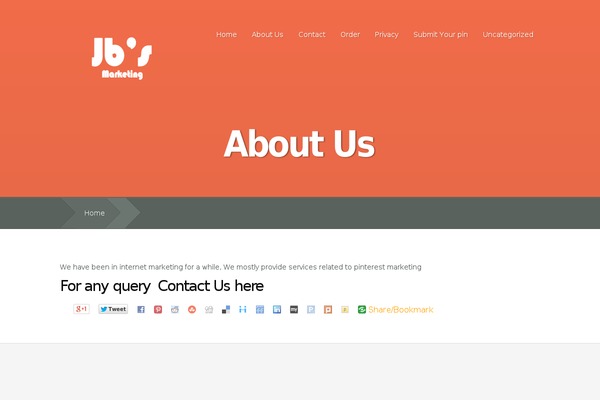 Nimble theme site design template sample