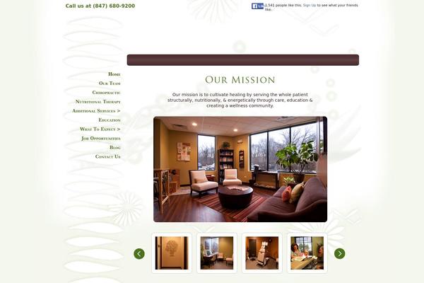 Enfold-child theme site design template sample