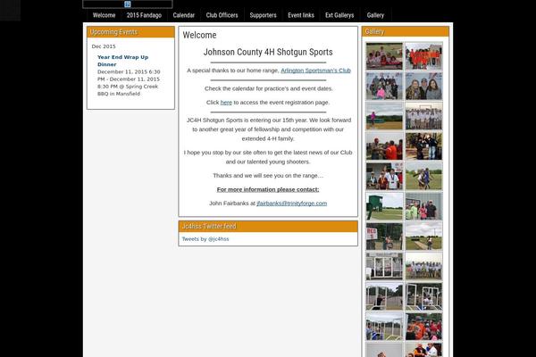 Frontier theme site design template sample