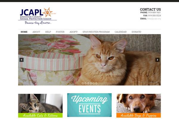 Dandelion theme site design template sample