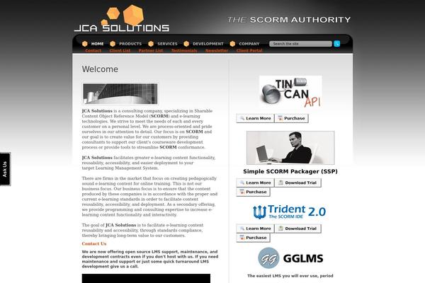 jcasolutions.com site used Tincanapi