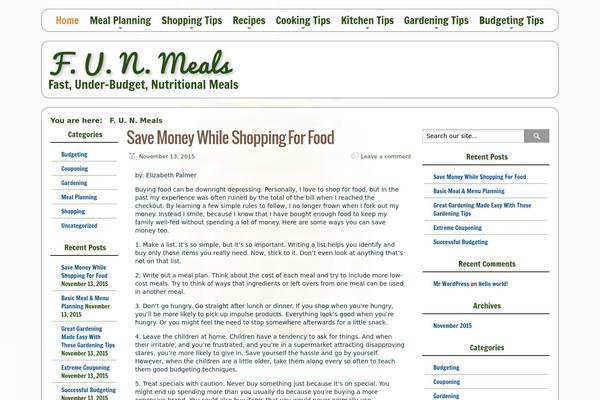 Site using Flex-boxes plugin