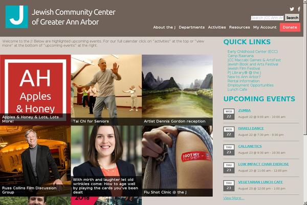 Site using WP Tiles plugin
