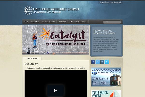 Light of Peace theme site design template sample
