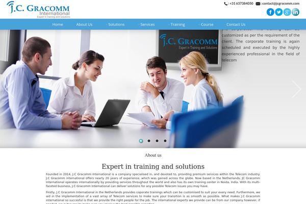 Grand College theme site design template sample