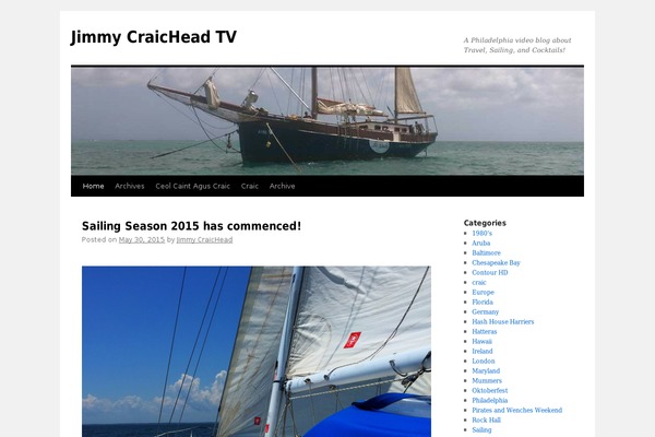 Twenty Ten theme site design template sample