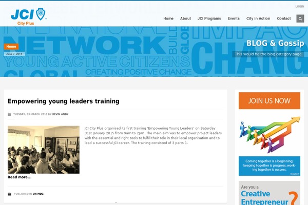 Site using Staffer plugin