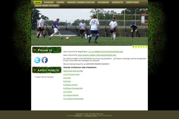 Site using Mstw-league-manager plugin