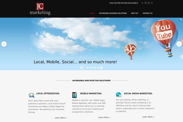 LMS theme site design template sample