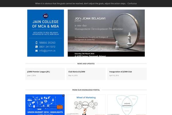 Site using Easy News Ticker plugin