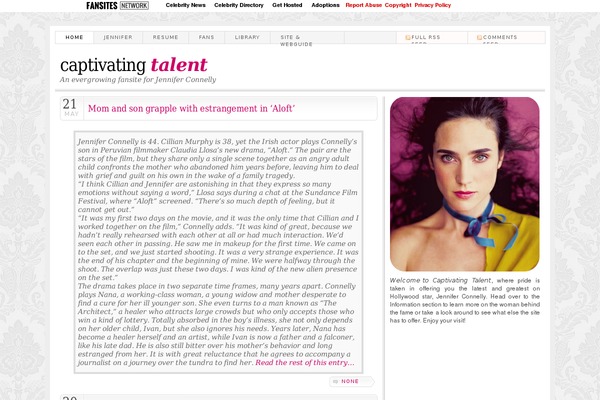 jconnelly.org site used Typography