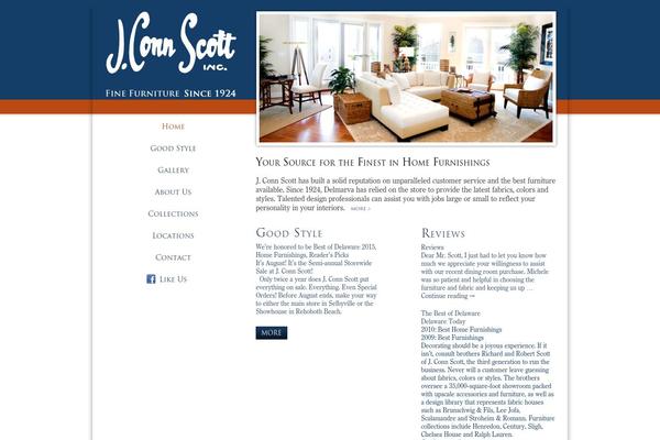 D3corp theme site design template sample