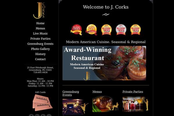 Eatery theme site design template sample