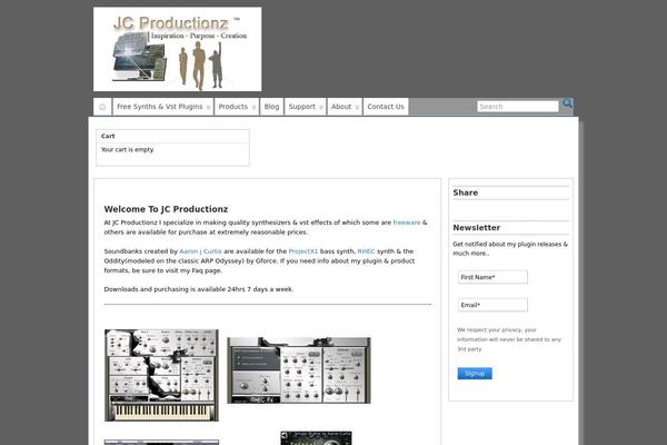 Site using Cart66 Lite :: WordPress Ecommerce plugin