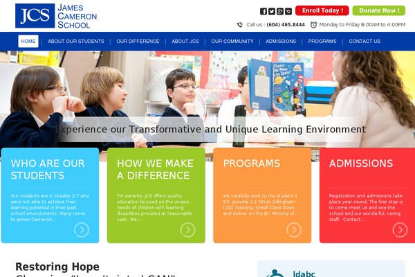 jcs.bc.ca site used Jcs
