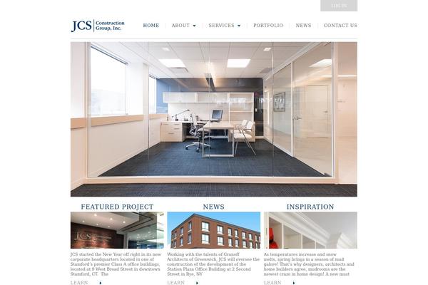 Jcs theme site design template sample