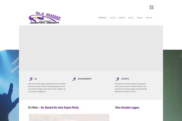 MusicPlay theme site design template sample