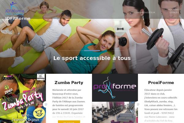 Dyad theme site design template sample