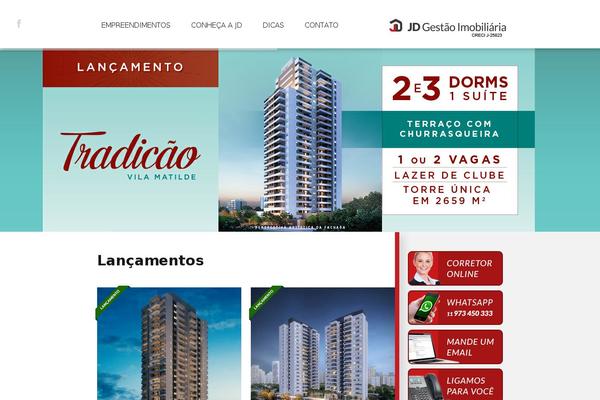 Wp Estate theme site design template sample