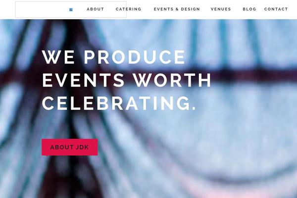 Fuse theme site design template sample