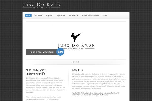 Site using Flickr Gallery plugin