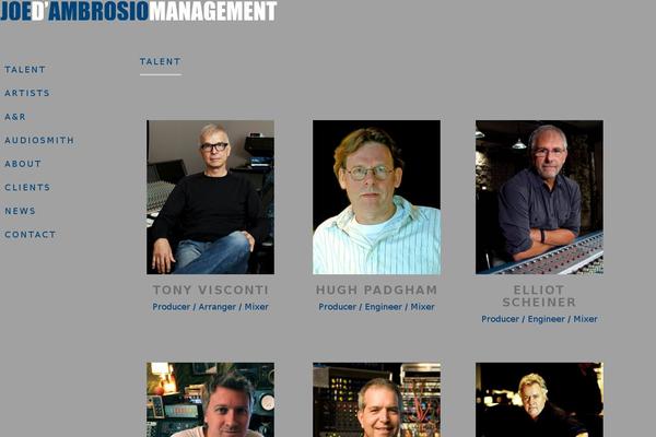 Nordic theme site design template sample
