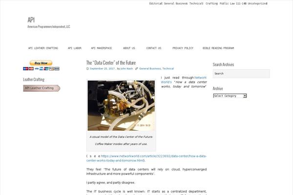 Exray theme site design template sample