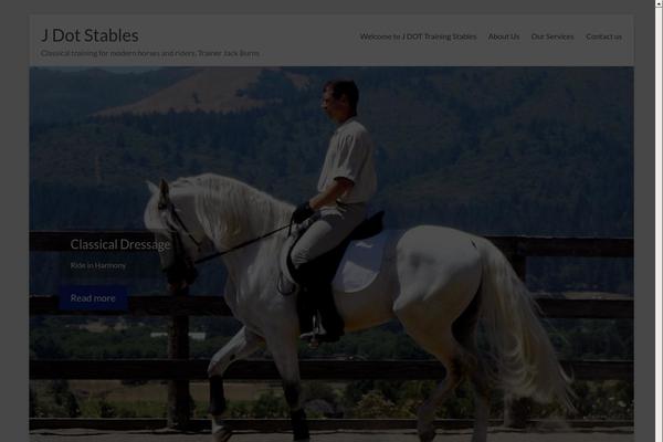Spacious theme site design template sample