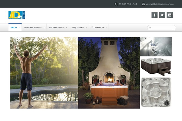 jdpoolandspa.com site used Netstudio-wp