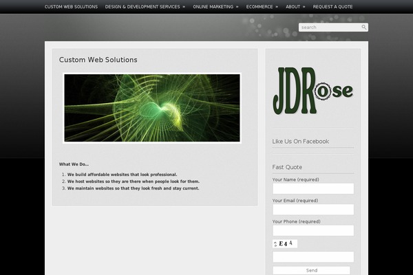 Purelight theme site design template sample