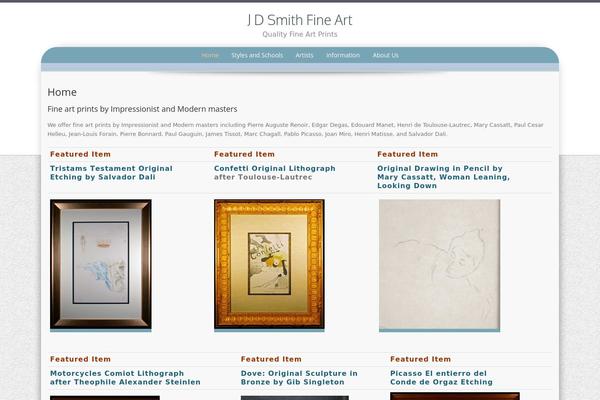 Preference Lite theme site design template sample