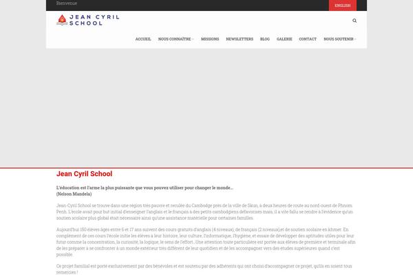 Gaea theme site design template sample