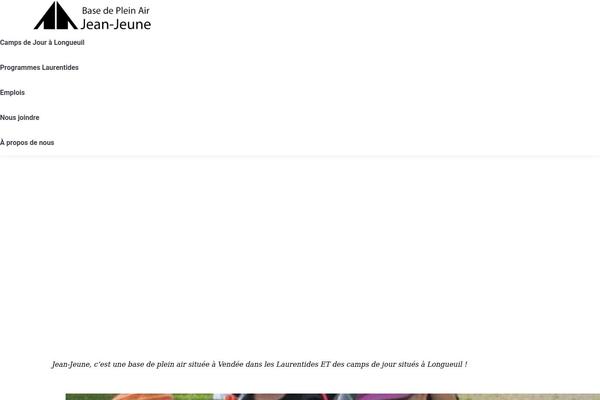 The7 Child theme site design template sample