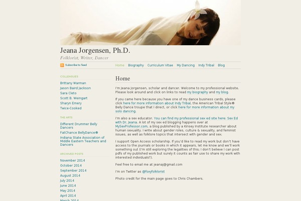 Tarski theme site design template sample