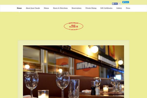 Therestaurantclassic theme site design template sample