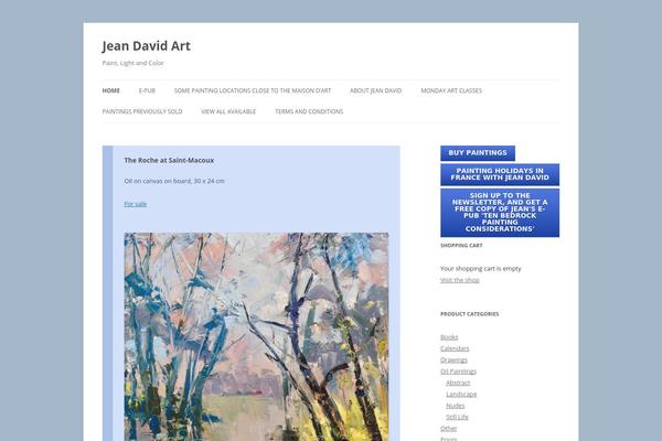 Site using Fancy Gallery plugin