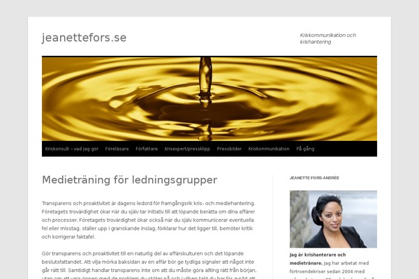 Site using Social Media Widget plugin