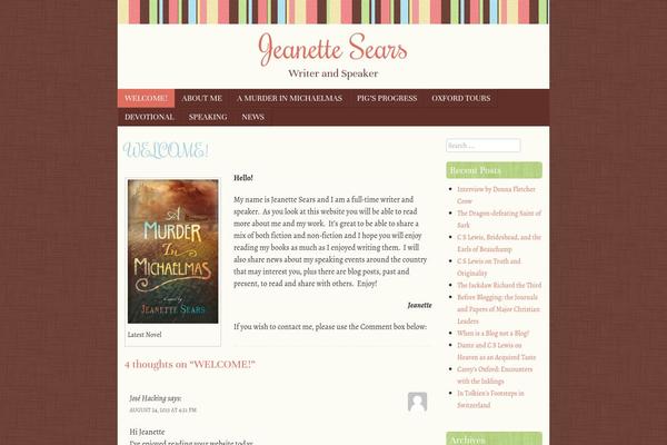 Scrappy theme site design template sample