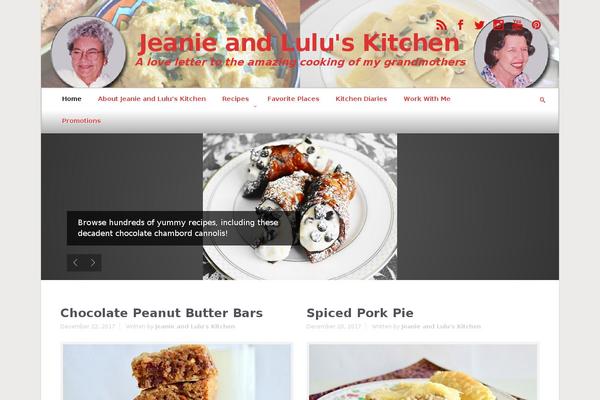evolve theme site design template sample