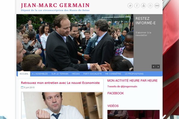 Site using Full Page/ Full width Background Slider plugin