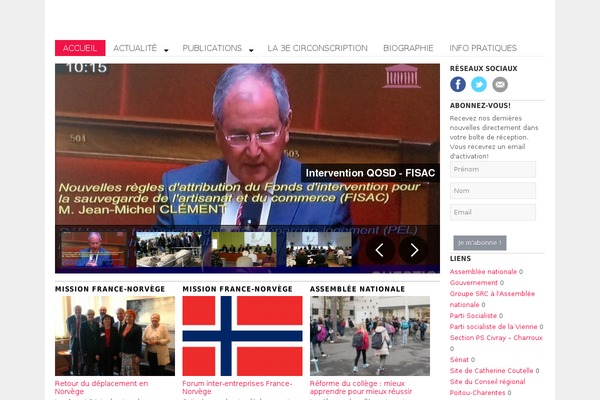 Pulse theme site design template sample