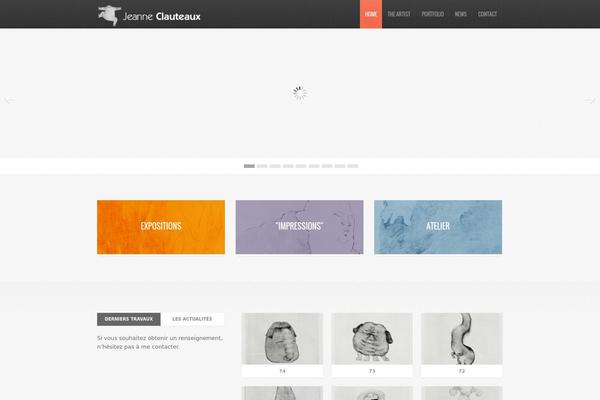 Radius theme site design template sample