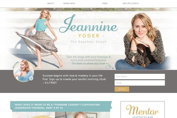 Site using Easing Slider plugin