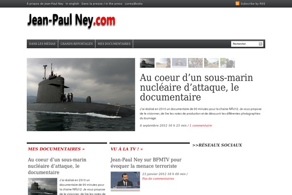Daily Headlines theme site design template sample