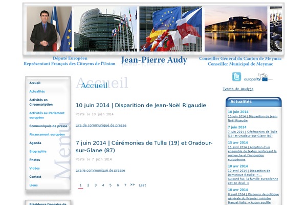 Site using Ajde-event-calendar plugin